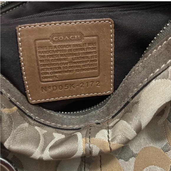 Coach Multi-Color Signature Shoulder Bag - Picture 2 of 3